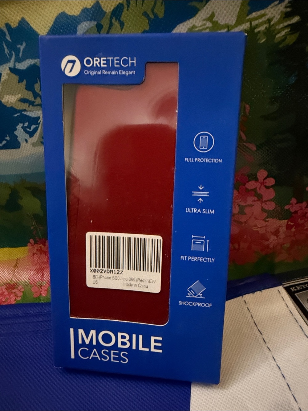 Red Mobile Phone Case - Slim Protective Cover